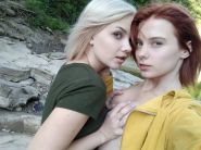 Viktoria Sokolova (blonde) and Marta Gromova (redhead): https://www.instagram.com/_toria_m_/ ----- https://www.instagram.com/martagromova_model/