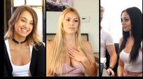 Left to right: Uma Jolie, Kylie Page & Ariana Marie.