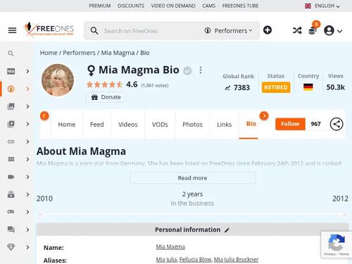 Mia Magma